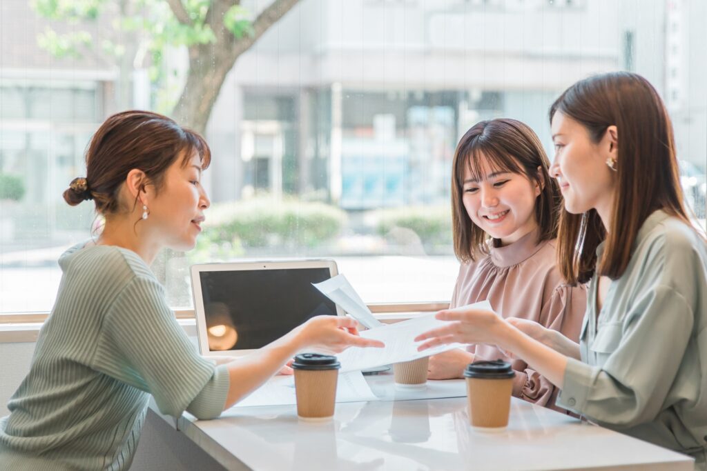 お客様にご提案する写真